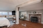 Master Bedroom includes gas fireplace